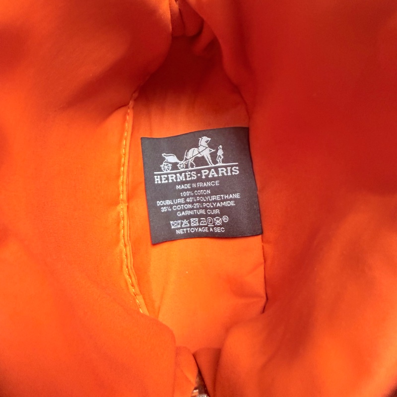 ✔️ Hermès 愛馬仕 mini Bolide 化妝包／手拿包／洗漱包-18