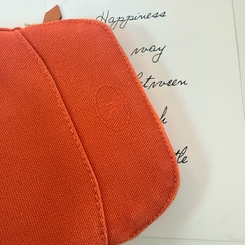 ✔️ Hermès 愛馬仕 mini Bolide 化妝包／手拿包／洗漱包-20