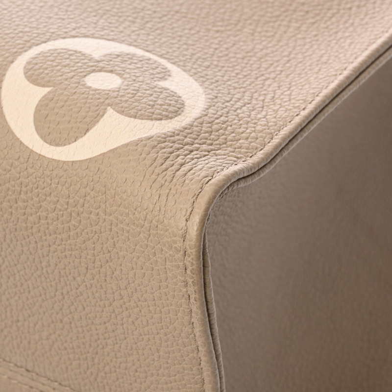 路易威登 (LOUIS VUITTON) Monogram Empreinte OnTheGo MM Tourtrell Creme M45494 女士真皮手提包 A 級二手 Ginzo-7
