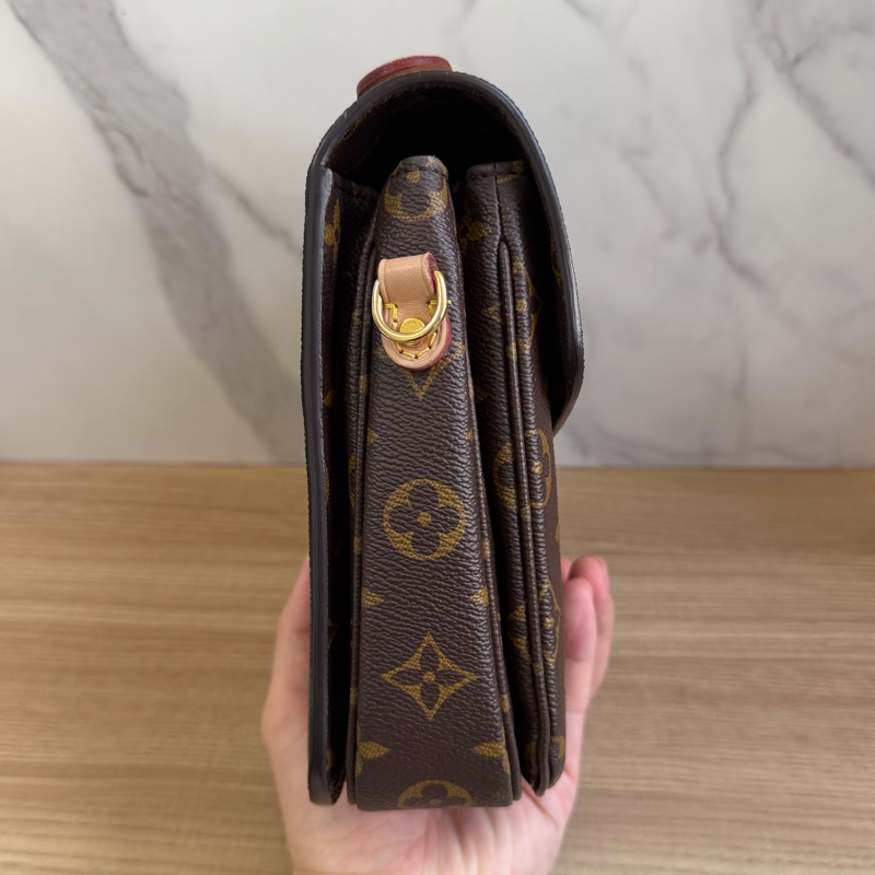 （經典款）LV 老花郵差包 晶片款式-3