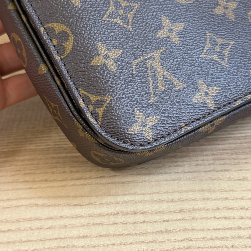 （經典款）LV 老花郵差包 晶片款式-14