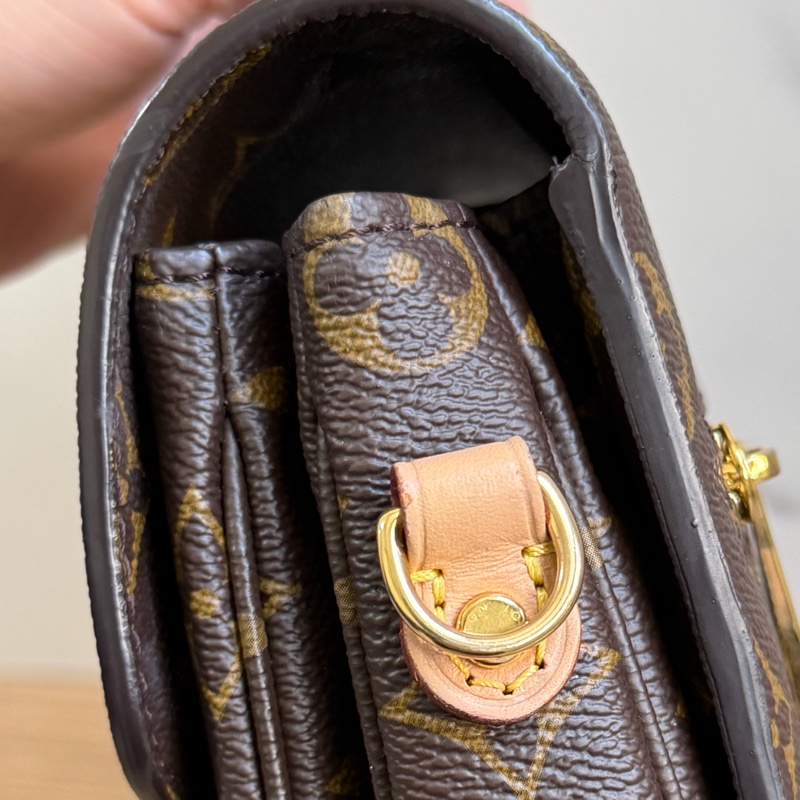 （經典款）LV 老花郵差包 晶片款式-18