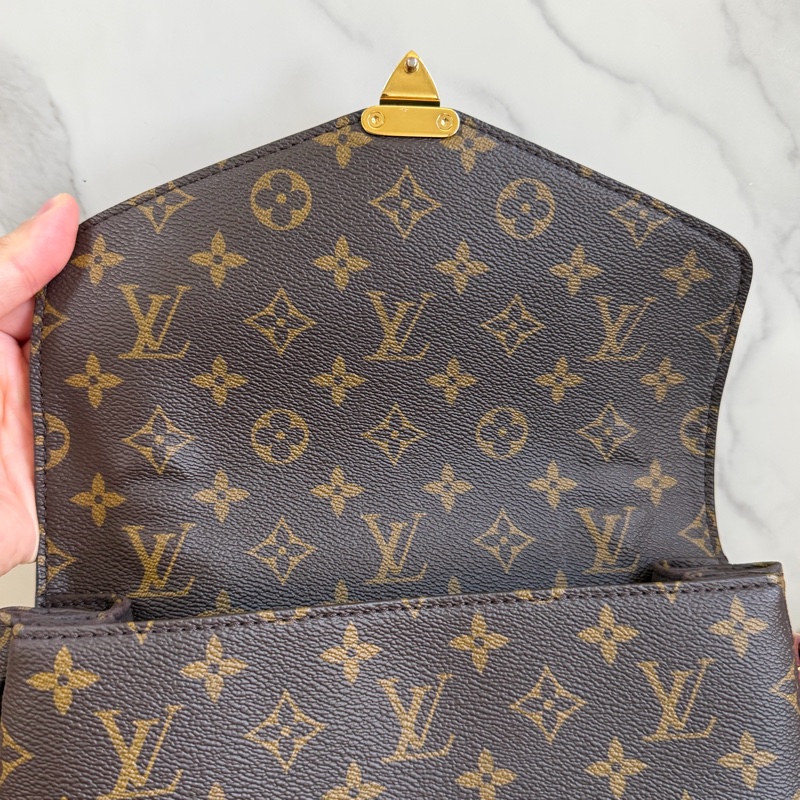 （經典款）LV 老花郵差包 晶片款式-21