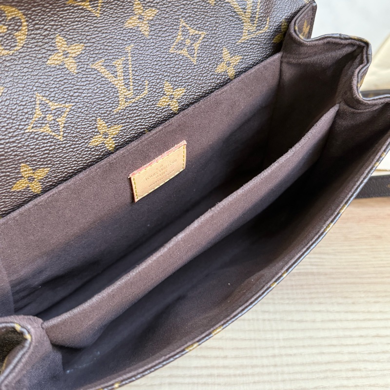 （經典款）LV 老花郵差包 晶片款式-23