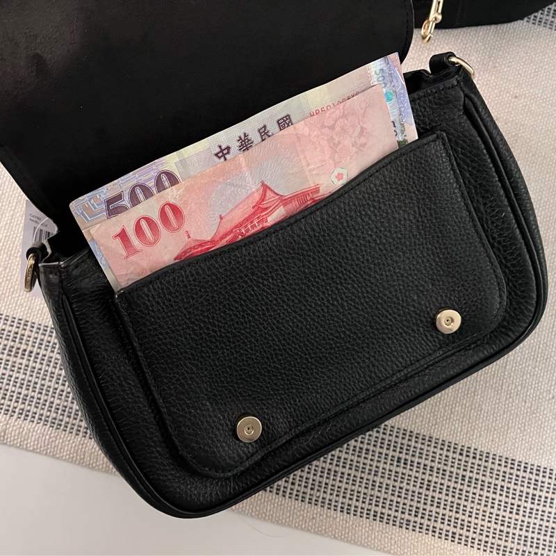 COACH 牛皮 翻蓋郵差包 加拿大代購 真皮斜背包 加拿大代購🇨🇦附保卡吊牌｜淘氣善良・尋寶-8