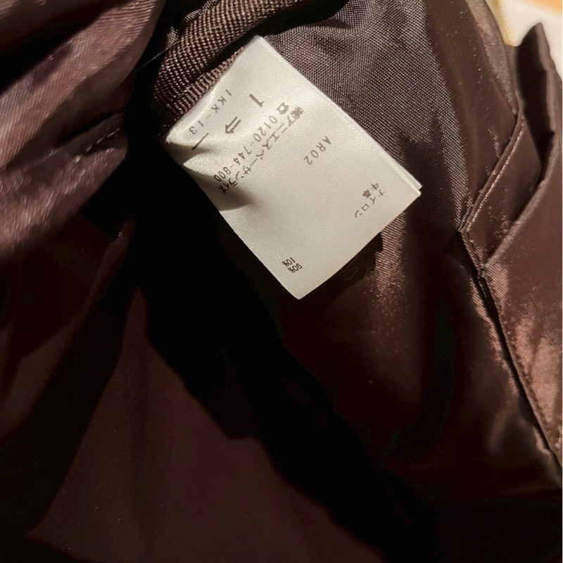 agnes b 法國品牌 通勤手提包 A4商務包 尼龍牛皮拼接包｜淘氣善良・尋寶-10