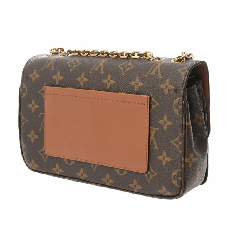 路易威登 (LOUIS VUITTON) Monogram Marceau 棕色 M46127 女士帆布單肩包 A 級二手 Ginzo-2
