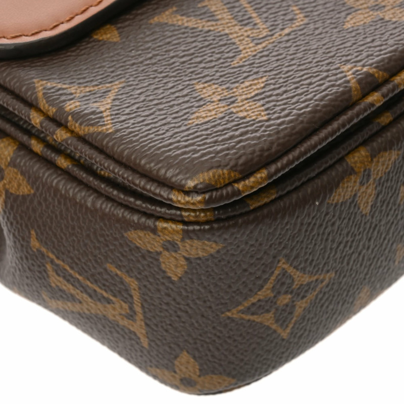 路易威登 (LOUIS VUITTON) Monogram Marceau 棕色 M46127 女士帆布單肩包 A 級二手 Ginzo-6