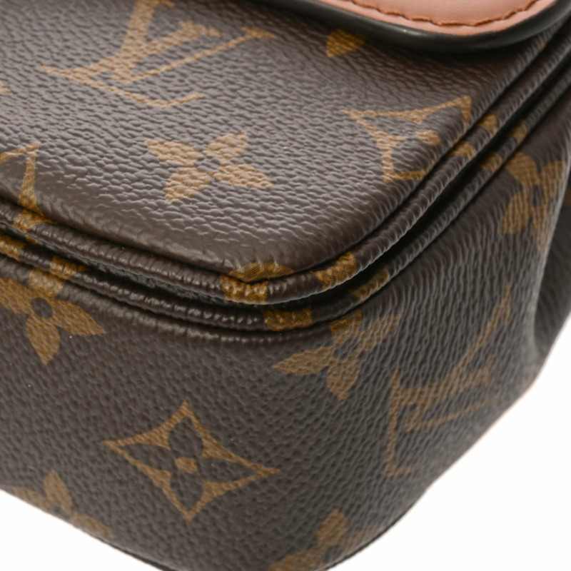 路易威登 (LOUIS VUITTON) Monogram Marceau 棕色 M46127 女士帆布單肩包 A 級二手 Ginzo-7