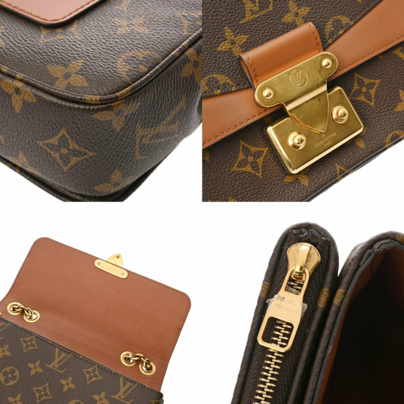 路易威登 (LOUIS VUITTON) Monogram Marceau 棕色 M46127 女士帆布單肩包 A 級二手 Ginzo-9