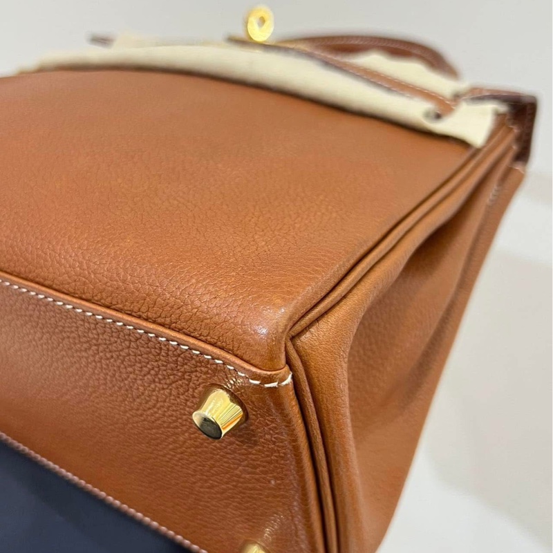 Hermes 愛馬仕 Kelly 25 福寶馬鞍皮 金釦 Z刻-6