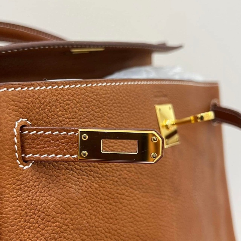 Hermes 愛馬仕 Kelly 25 福寶馬鞍皮 金釦 Z刻-9