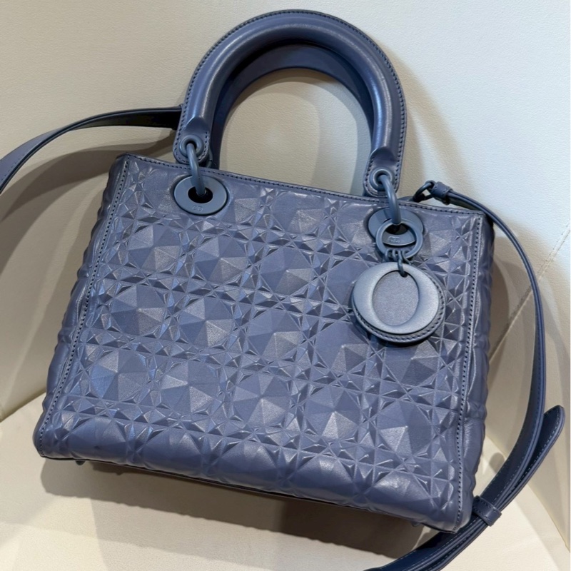 DIOR✨五格鑽石切割紋黛妃包戴妃包手提包 2022-10