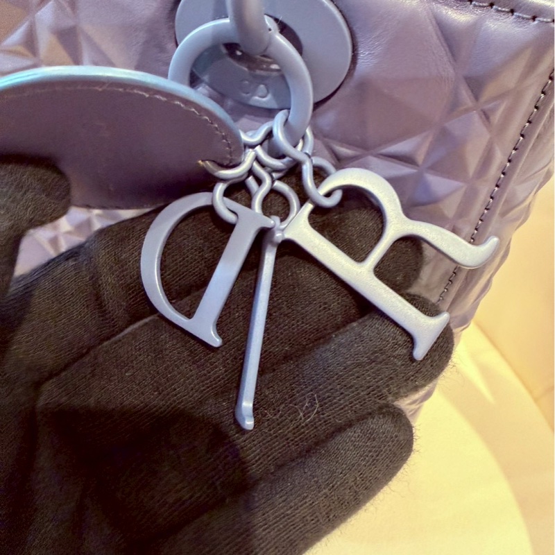 DIOR✨五格鑽石切割紋黛妃包戴妃包手提包 2022-24