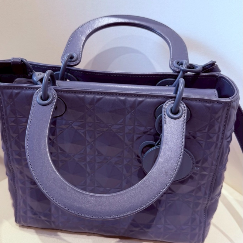 DIOR✨五格鑽石切割紋黛妃包戴妃包手提包 2022-27
