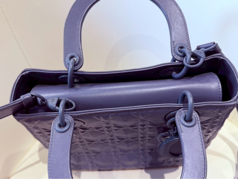 DIOR✨五格鑽石切割紋黛妃包戴妃包手提包 2022-30