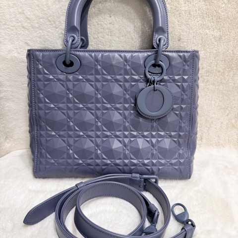 DIOR✨五格鑽石切割紋黛妃包戴妃包手提包 2022