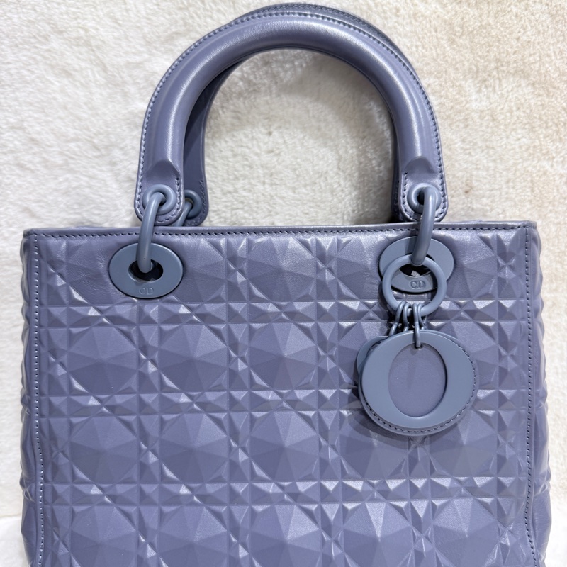 DIOR✨五格鑽石切割紋黛妃包戴妃包手提包 2022-2