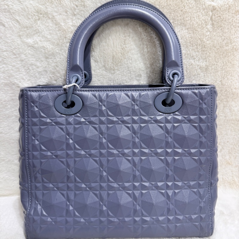 DIOR✨五格鑽石切割紋黛妃包戴妃包手提包 2022-3