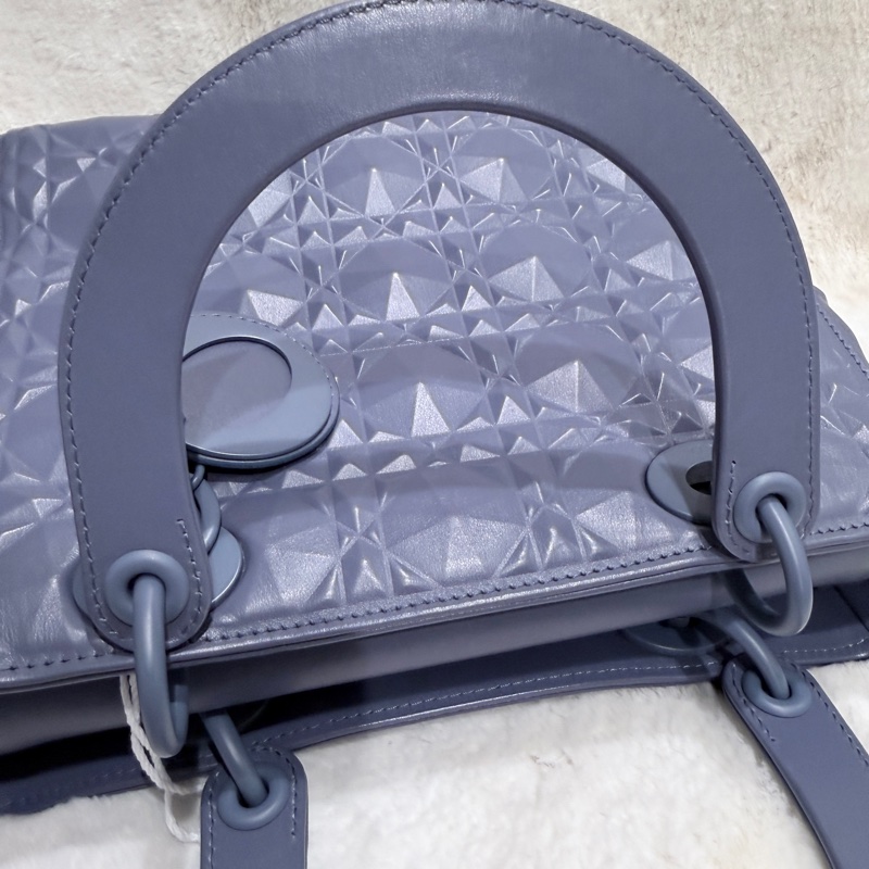 DIOR✨五格鑽石切割紋黛妃包戴妃包手提包 2022-32