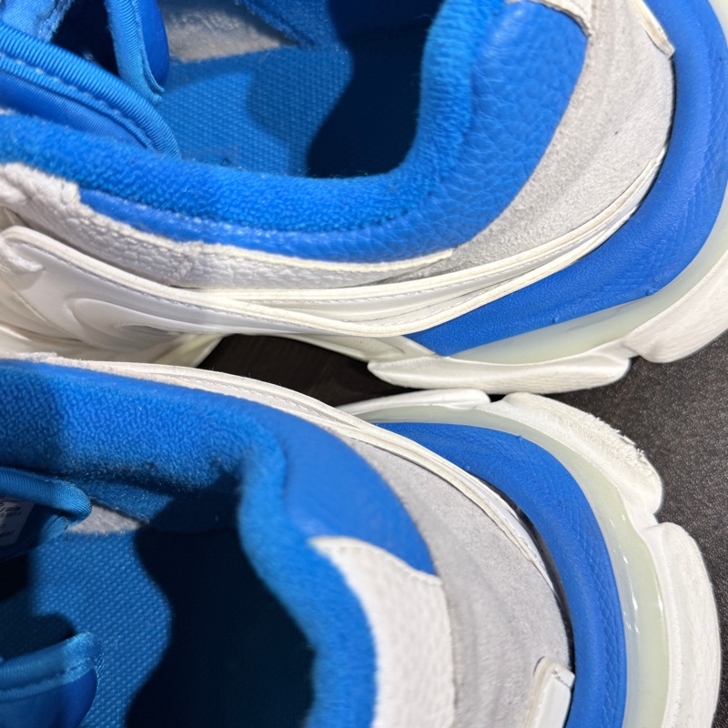 Balenciaga✨Track 3.0白藍色 Adidas聯名巴黎三葉草休閒鞋老爹鞋 #40-36