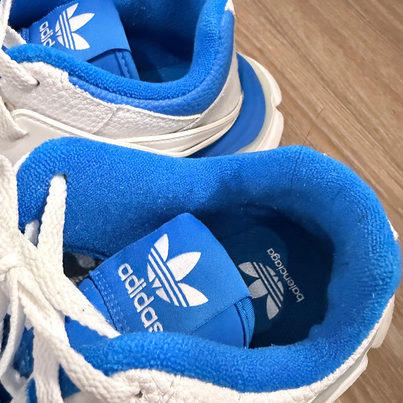 Balenciaga✨Track 3.0白藍色 Adidas聯名巴黎三葉草休閒鞋老爹鞋 #40-42