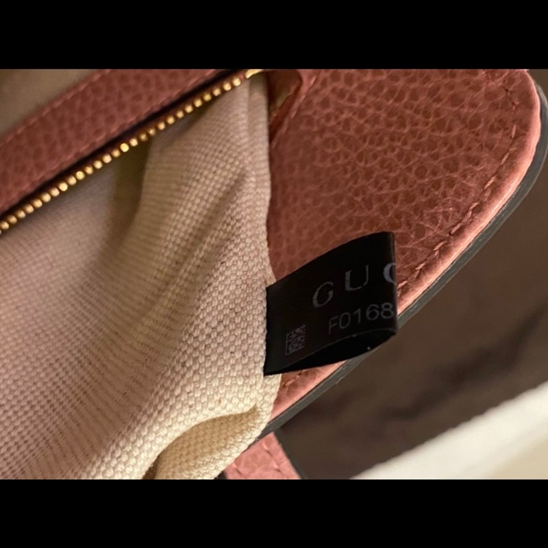 Gucci 托特包 粉紅色 上班包-4