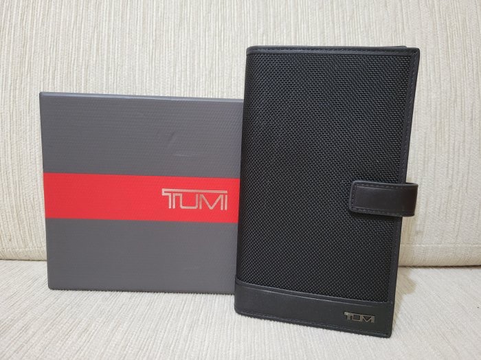 TUMI FXT SLG編織手拿包  皮夾 直立長夾  內有護照夾層-4