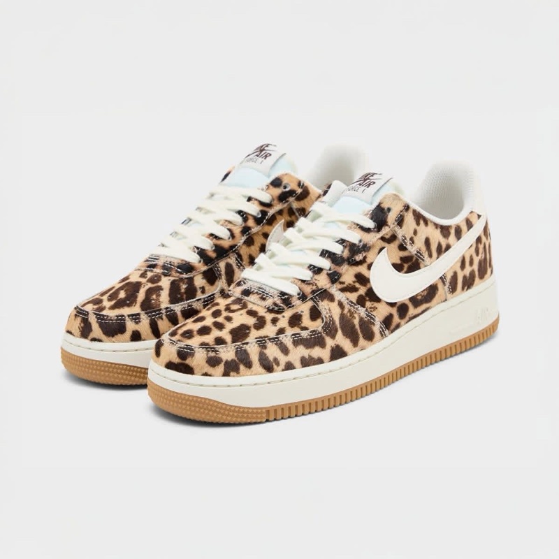 Nike Air Force 1 Low 豹紋 運動鞋-5