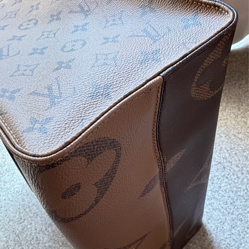 Louis Vuitton On the Go MM LV老花雙面托特中號 芯片-2