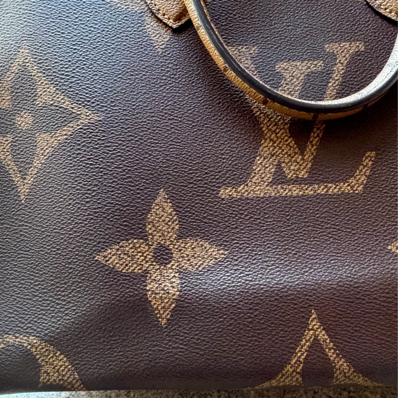 Louis Vuitton On the Go MM LV老花雙面托特中號 芯片-4