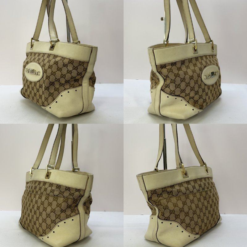 GUCCI GG Canvas手提單肩托特包-2