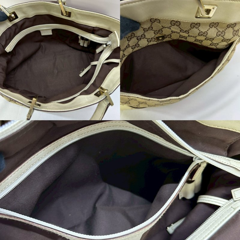 GUCCI GG Canvas手提單肩托特包-3