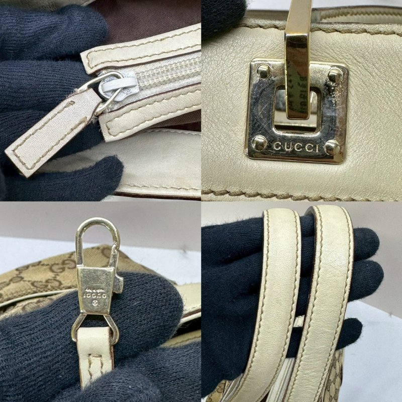 GUCCI GG Canvas手提單肩托特包-4
