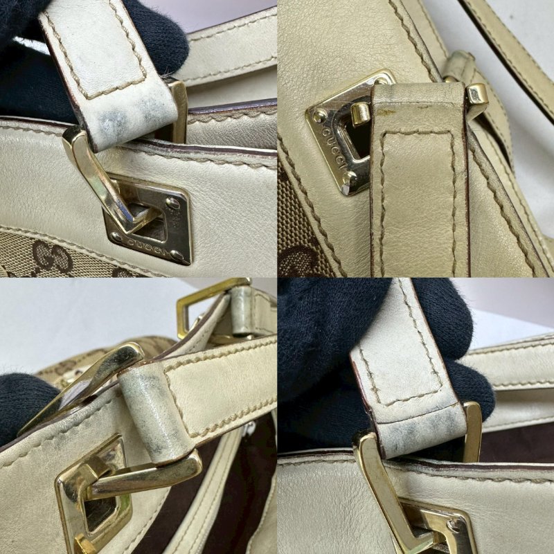 GUCCI GG Canvas手提單肩托特包-6