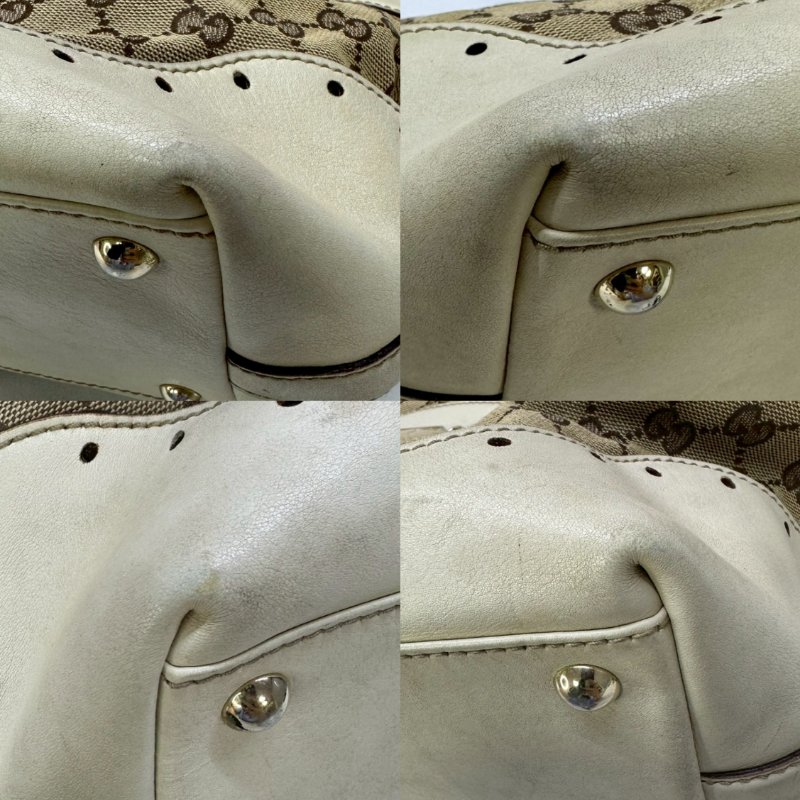 GUCCI GG Canvas手提單肩托特包-8