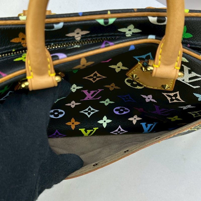 LV x 村上隆黑彩小珍包-4