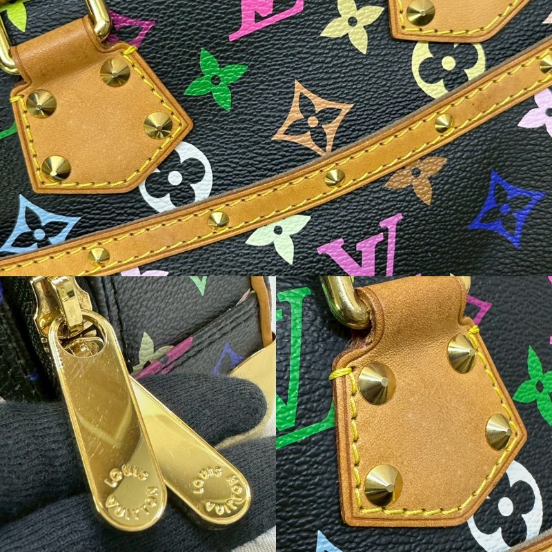 LV x 村上隆黑彩小珍包-7