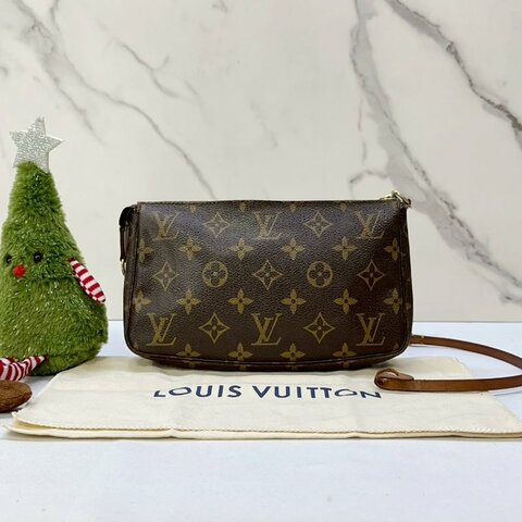 LV Monogram老花麻將包