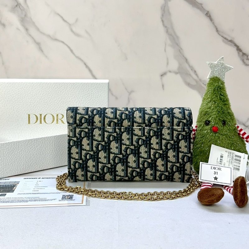 DIOR 老花二合一鏈帶包-1