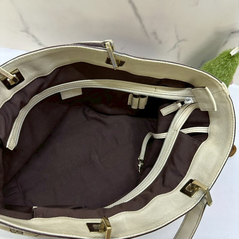 GUCCI Canvas手提托特包-4