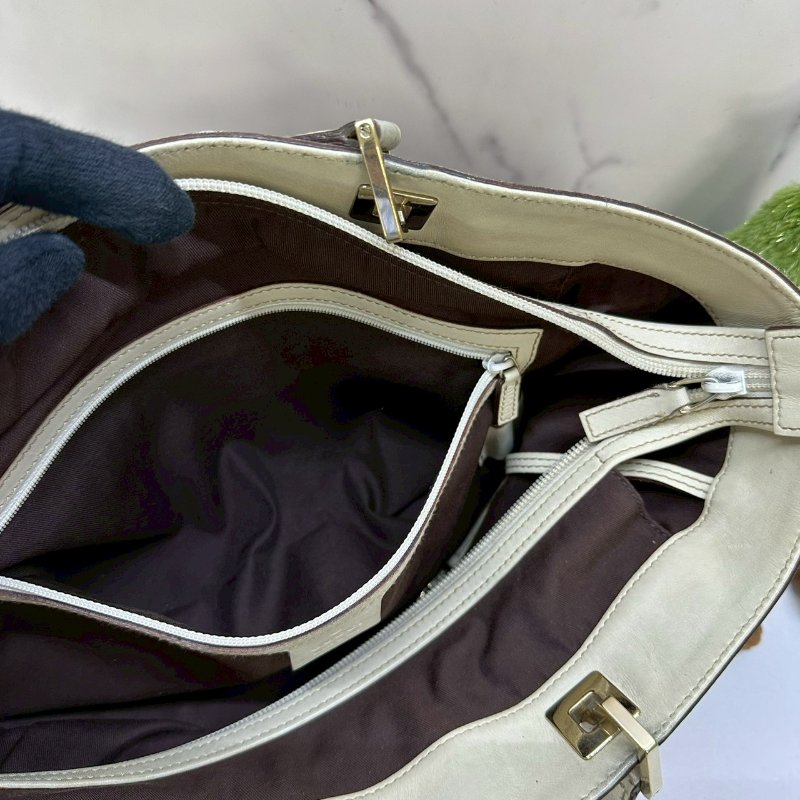 GUCCI Canvas手提托特包-5