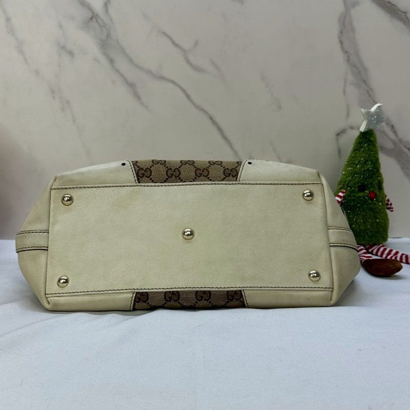 GUCCI Canvas手提托特包-8