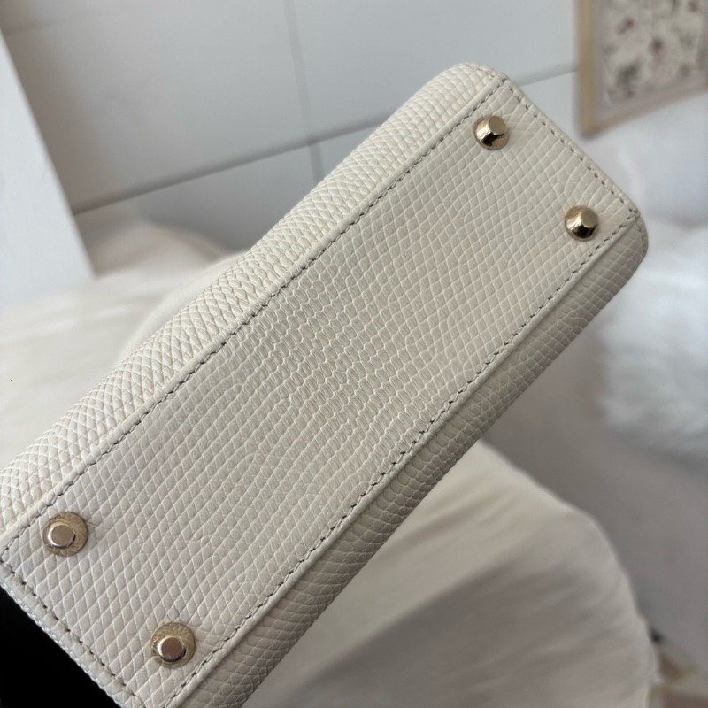 【98新 ✨ 全網最低價！】 Dior 稀有皮戴妃三格 蜥蜴皮 白雪公主 專櫃50萬 98新（下單前先詢問庫存❗️）-6