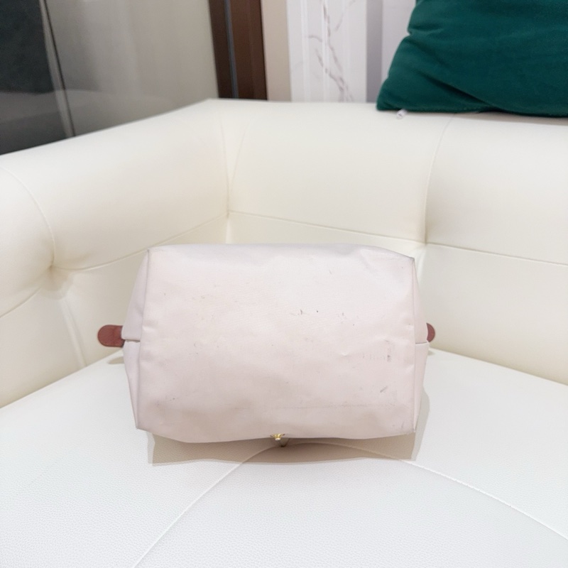 【98新 ✨ 全網最低價！】LONGCHAMP/珑骧 Le Pliage 23 短柄 帆布拼牛皮 餃子包 手提包 小號 （下單前先詢問庫存❗️）-7