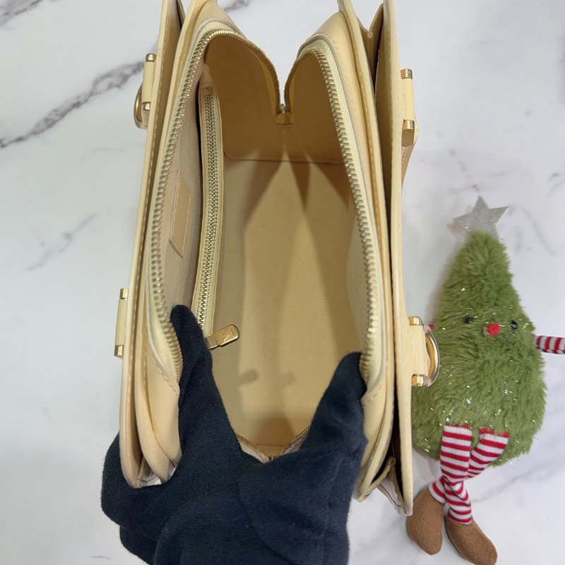 LV EPI 鵝黃手提包-4