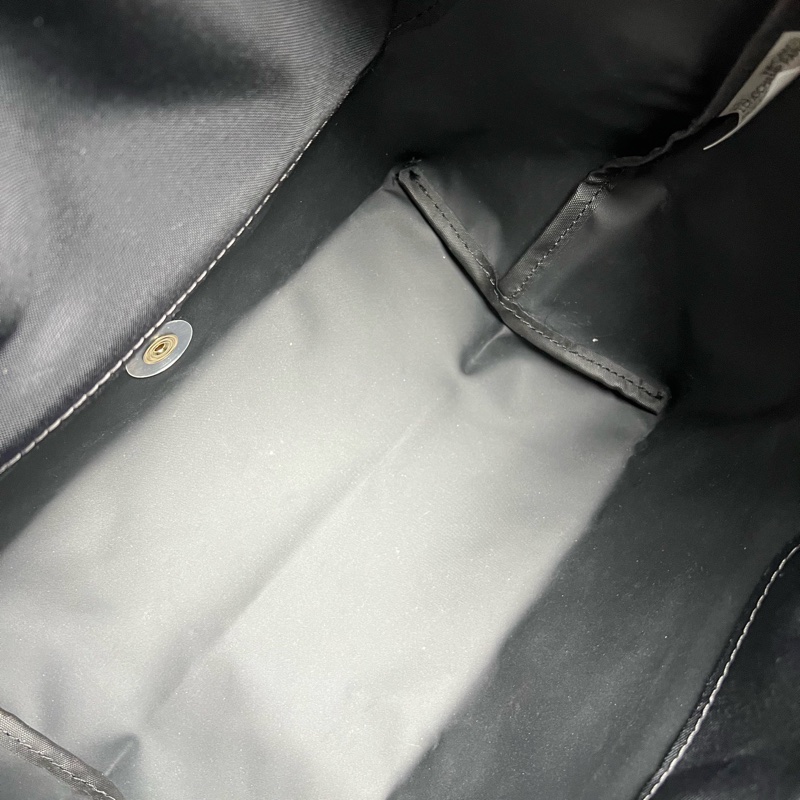 【98新 ✨ 全網最低價！】LONGCHAMP/珑骧 Le Pliage 23 短柄 帆布拼牛皮 餃子包 手提包 小號 （下單前先詢問庫存❗️）-6