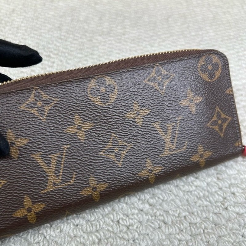 LV路易威登老花長款錢包 拉鏈開合 內裡卡位多 容量大 實用性強 日常百搭-2