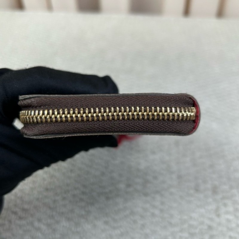 LV路易威登老花長款錢包 拉鏈開合 內裡卡位多 容量大 實用性強 日常百搭-9