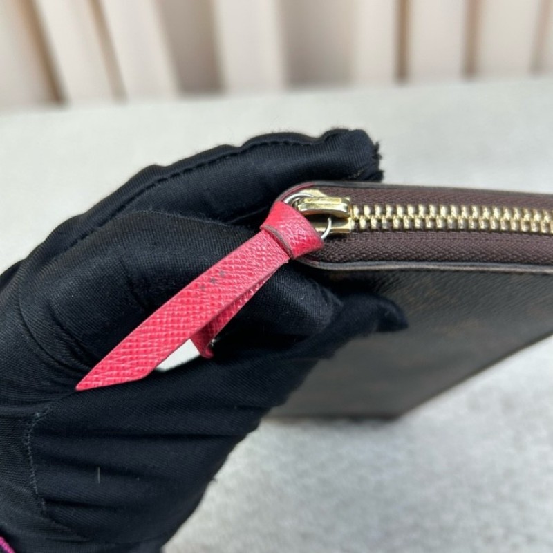 LV路易威登老花長款錢包 拉鏈開合 內裡卡位多 容量大 實用性強 日常百搭-11